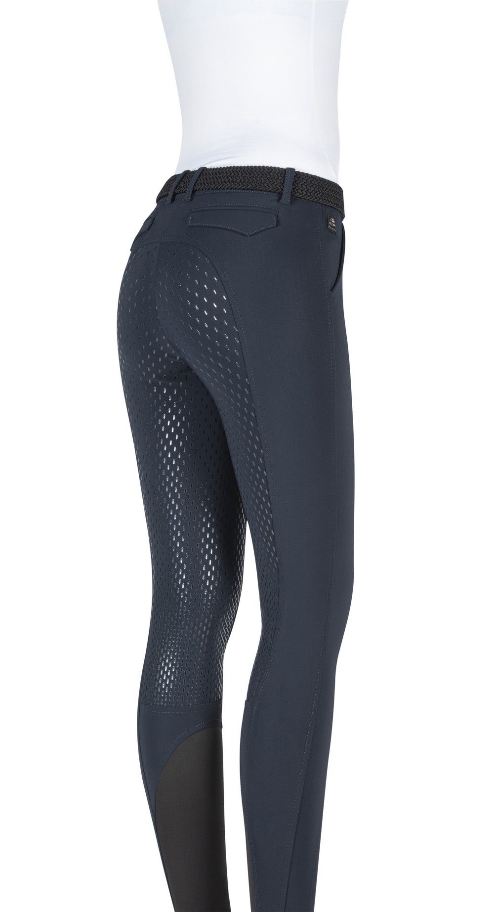 Equiline pantalon d'équitation femmes full grip Julik bleu