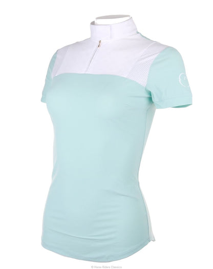 Maillot de compétition Vestrum à manches courtes pour femmes Southampton vert pastel