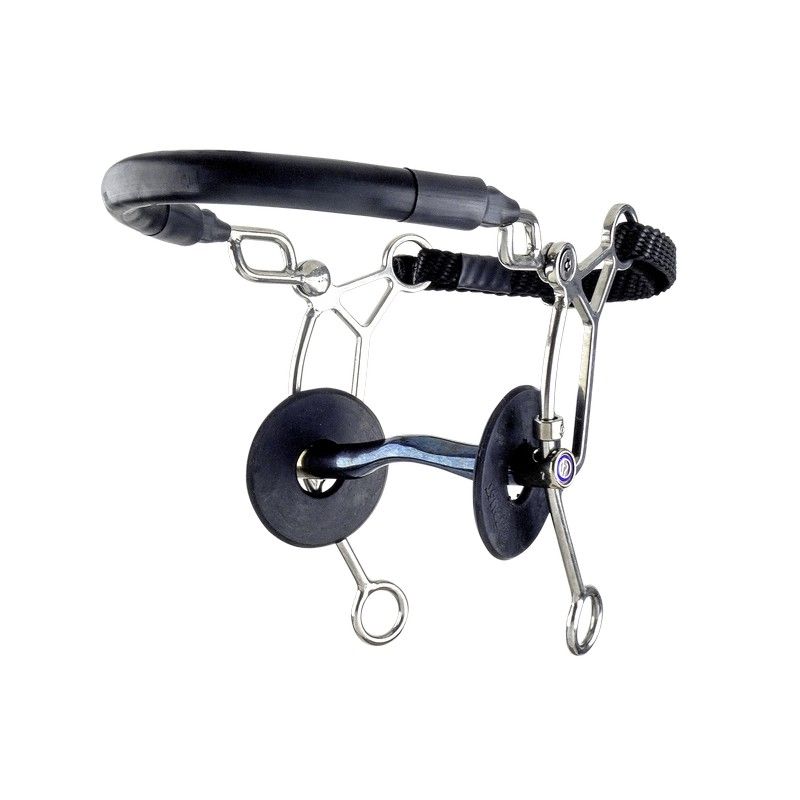 TRUST équitation Sweet Iron Hackamore combi long Langue basse