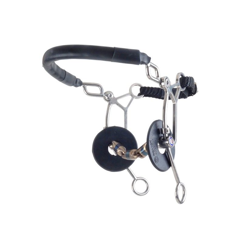 TRUST équitation Sweet Iron Waterford Hackamore combi long