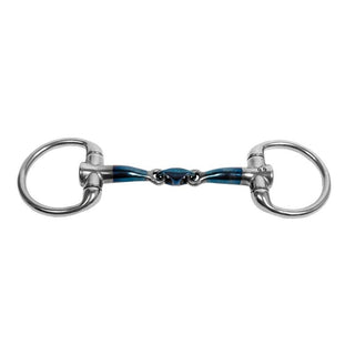 TRUST équitation Sweet Iron Double brisé mors de busse pour poney