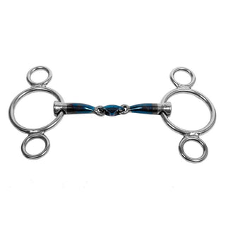 TRUST équitation Sweet Iron Double brisé Poney 3 anneaux