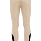 Pantalon d'équitation pour hommes avec grip aux genoux beige
