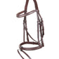 Equiline Bride à muserolle combinée Clincher Têtière marron