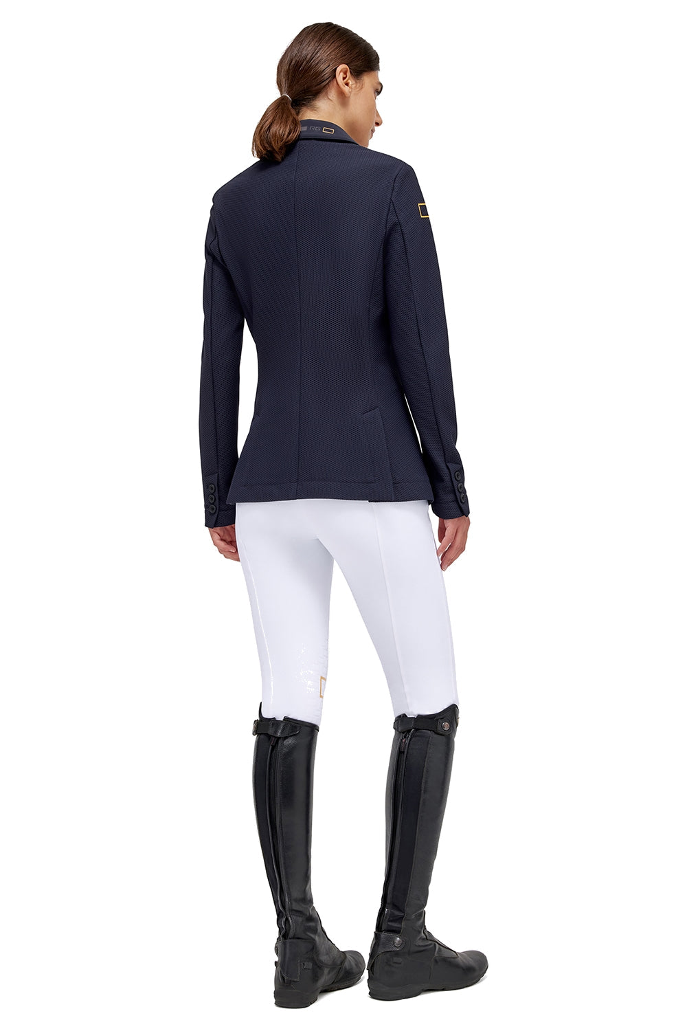 Veste de compétition RG Jersey et Mesh Femme Marine