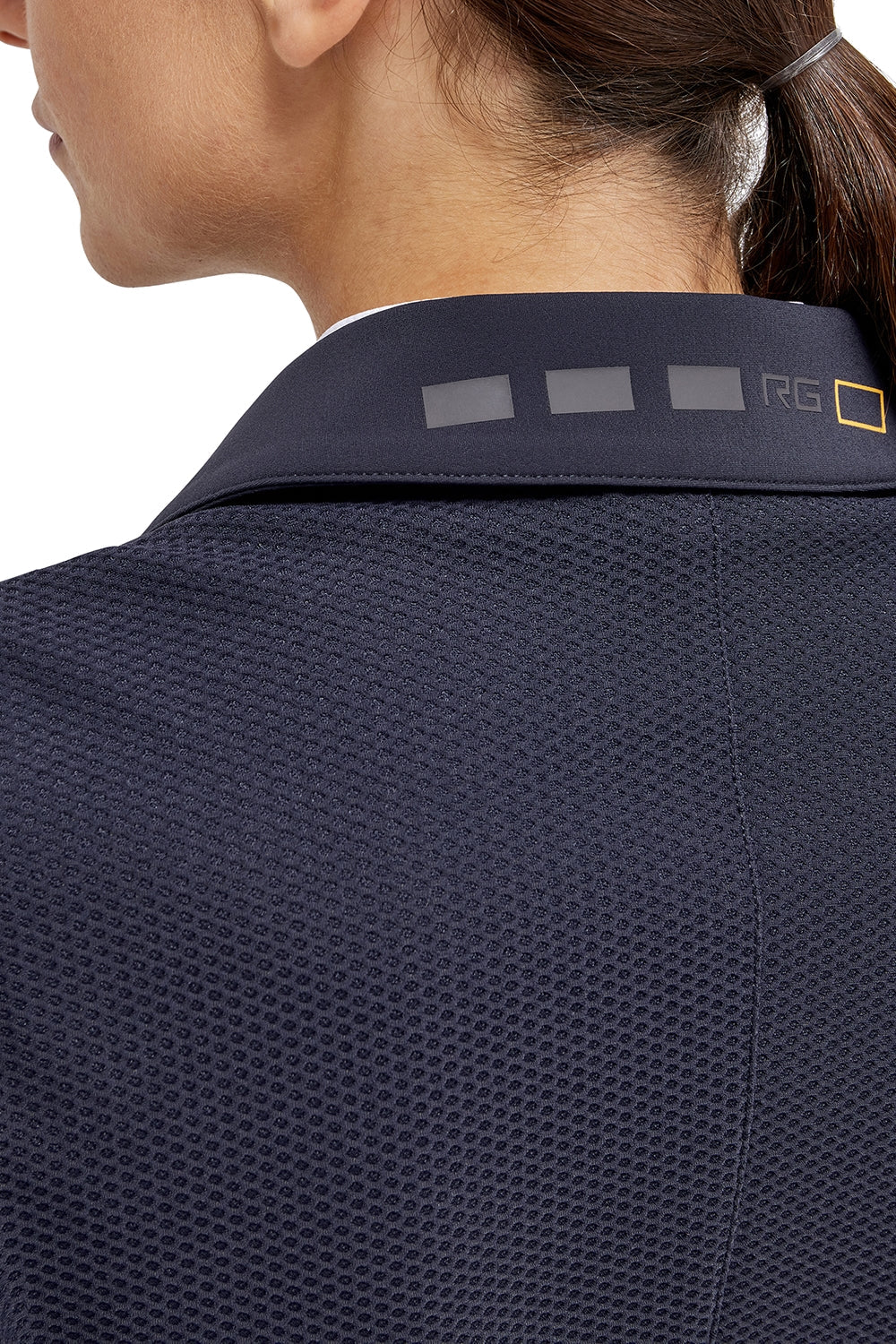 Veste de compétition RG Jersey et Mesh Femme Marine