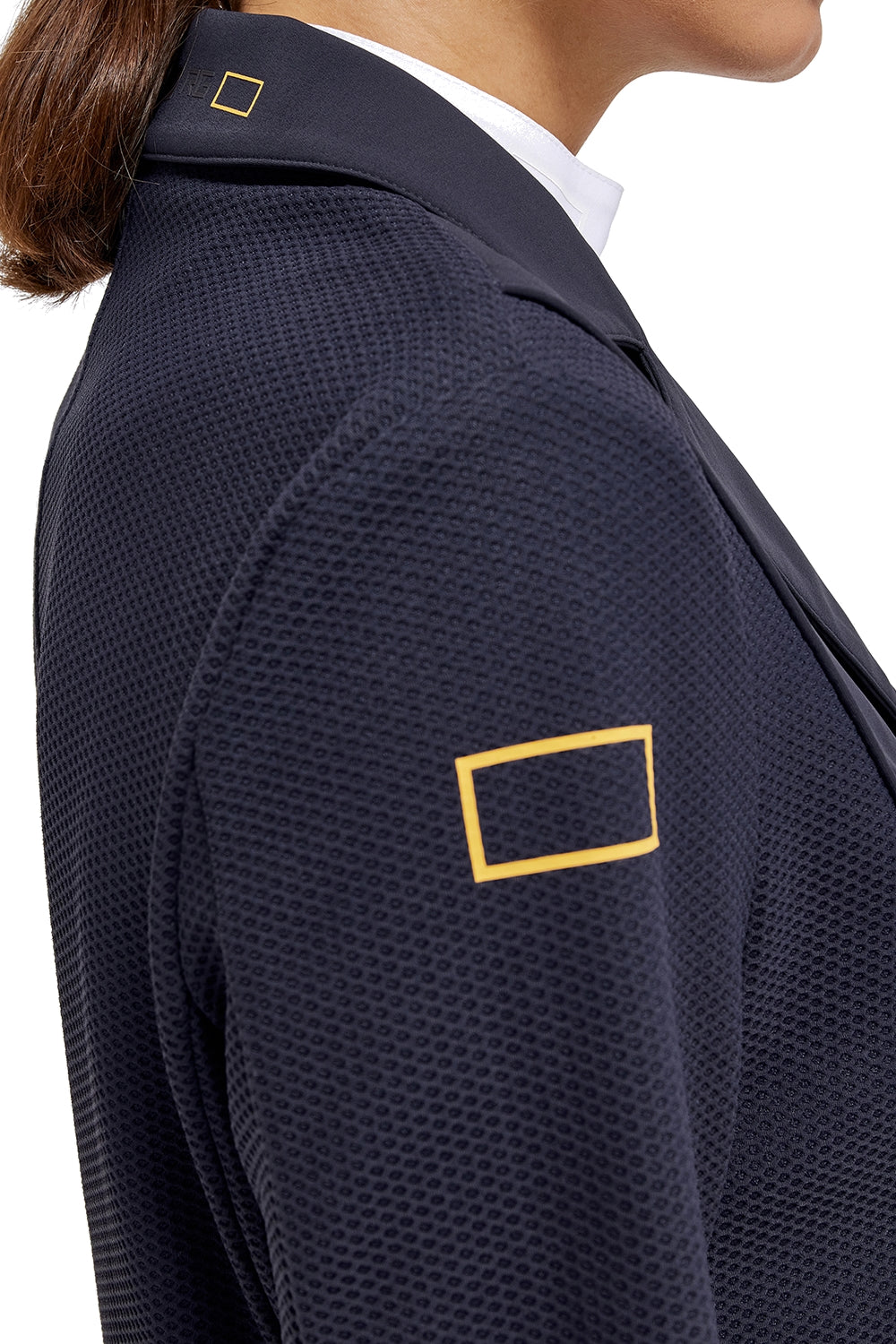 Veste de compétition RG Jersey et Mesh Femme Marine