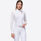 T-shirt de compétition à manches longues pour femmes blanc