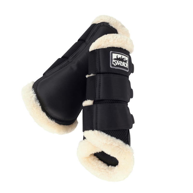 Bottes de protection Eskadron en mesh avec fausse fourrure douce