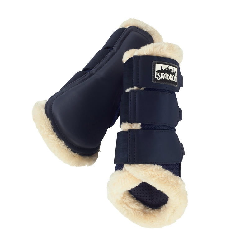 Bottes de protection Eskadron en mesh avec fausse fourrure douce
