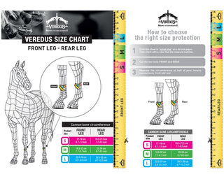 Veredus Protège-boulets Young Horse Kevlar Gel Vento noir